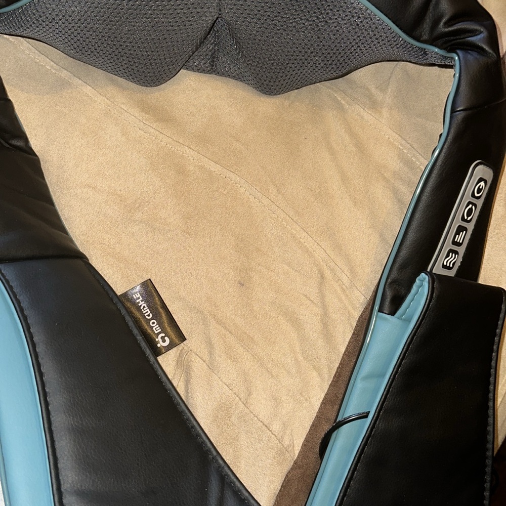 Black and Blue Massage Device